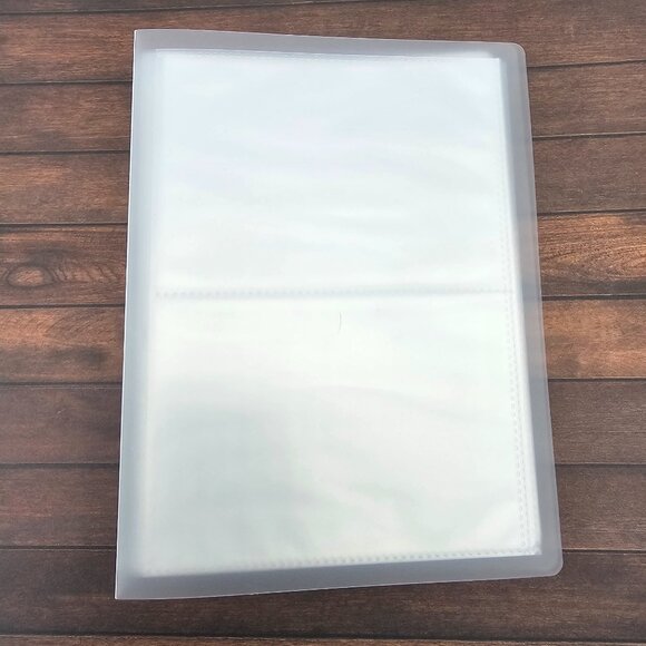 Clear Photo Album/Sticker Book. 5 Books (80 Slots each book holds) For 5" x3.5" - Picture 3 of 13